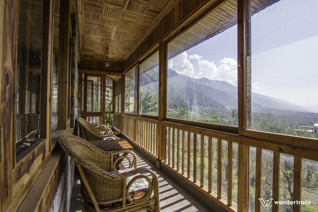Gurung'S Cottages - A Wandertrails Stay Manāli Exterior foto
